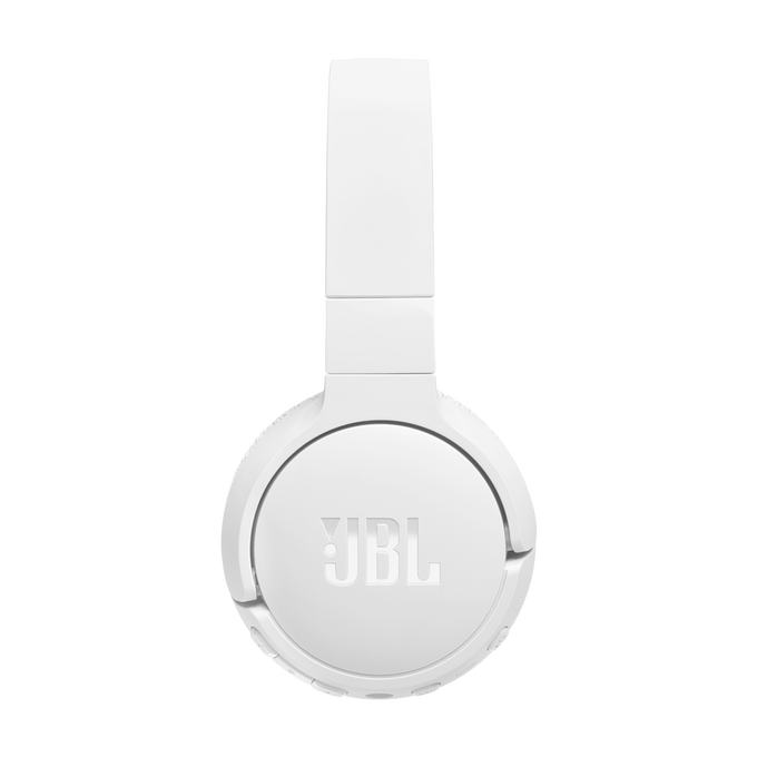 JBL Tune 670NC - White - Adaptive Noise Cancelling Wireless On-Ear Headphones - Right image number null